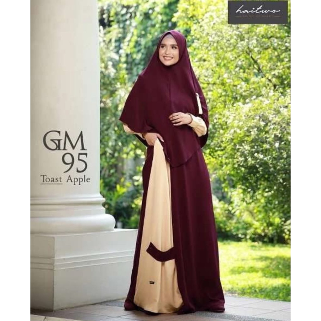 Gamis dewasa premium haitwo cresedia 015. haitwo GM 95
