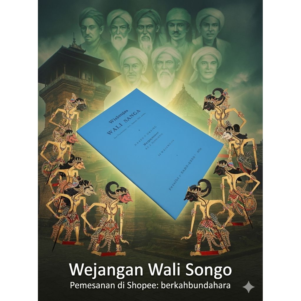 Wejangan Wali Songo,primbon wali songo,Buku Langka.