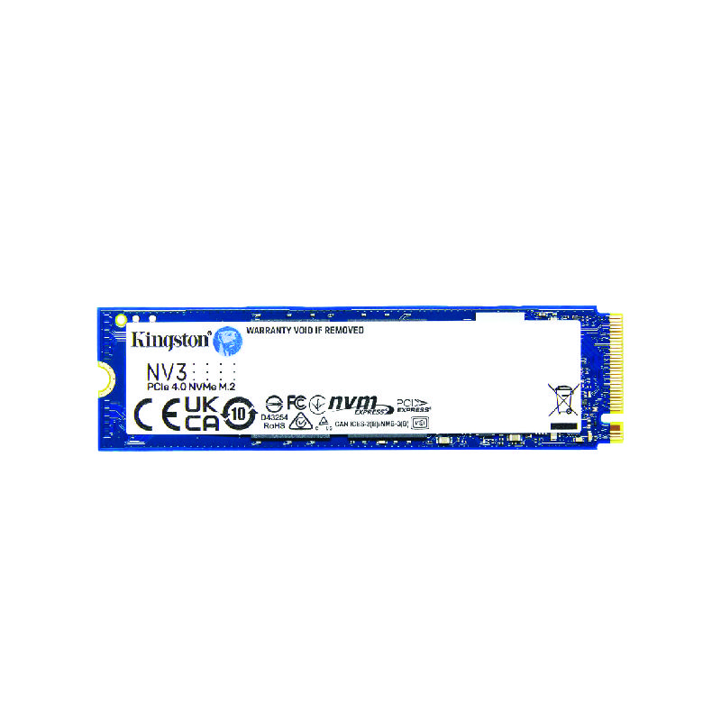 Kingston NV3 SSD Internal M.2 NVMe 2280 PCIe Gen 4x4 Storage