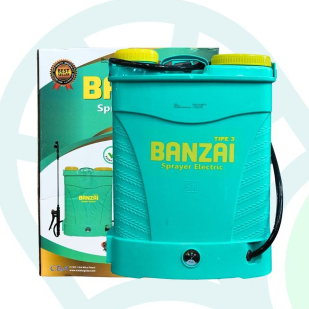 sprayer elektrik pertanian banzai 16  liter