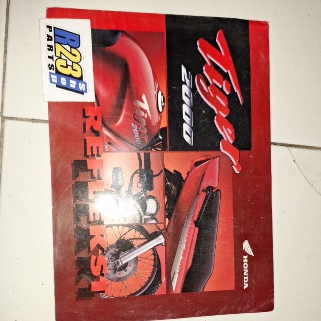 brosur original astra honda tiger 2000