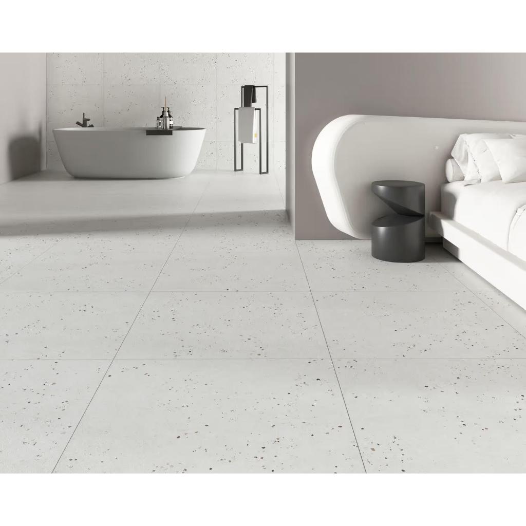 Granit Lantai Sun Power Anti Slip/Anti Licin Foligno Series Ukuran 80x80-Gris-Perla-Beige-Granit Mur