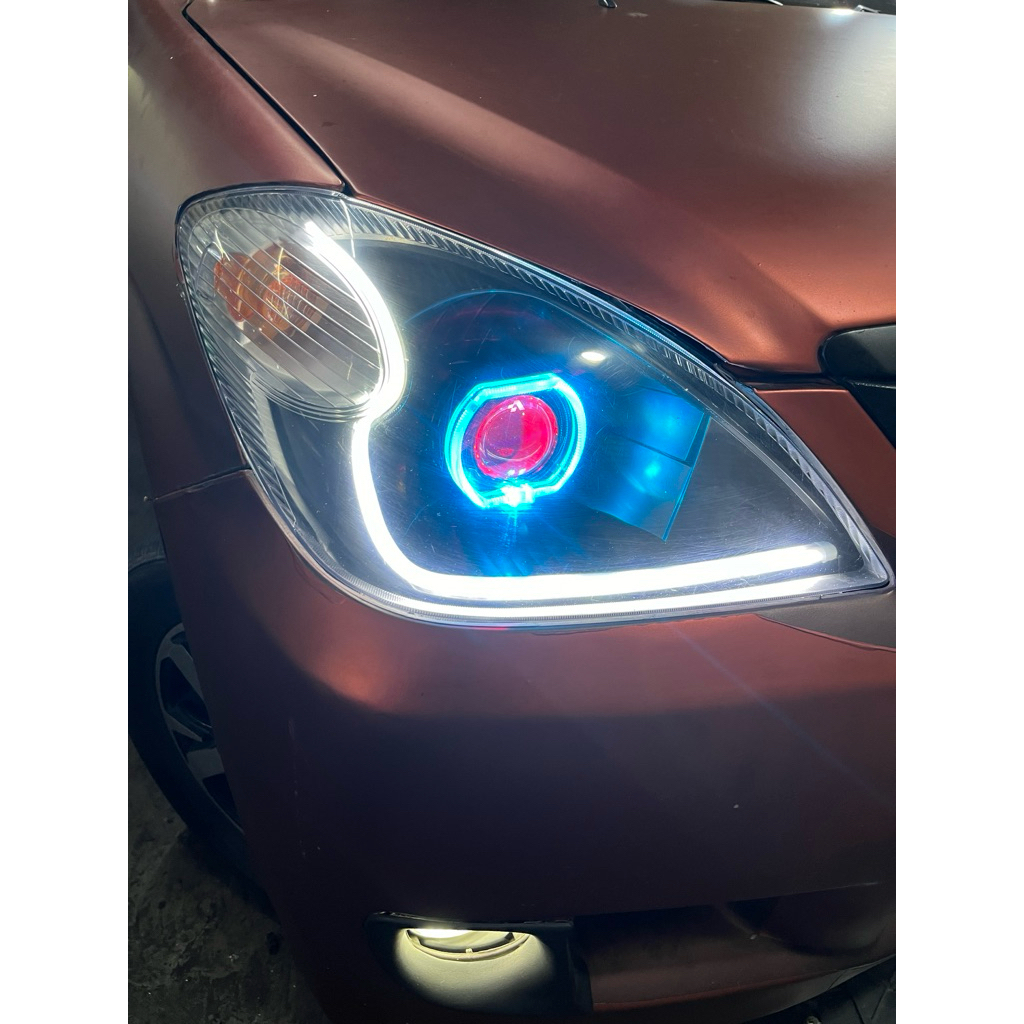 headlamp avanza old custom biled dan alis