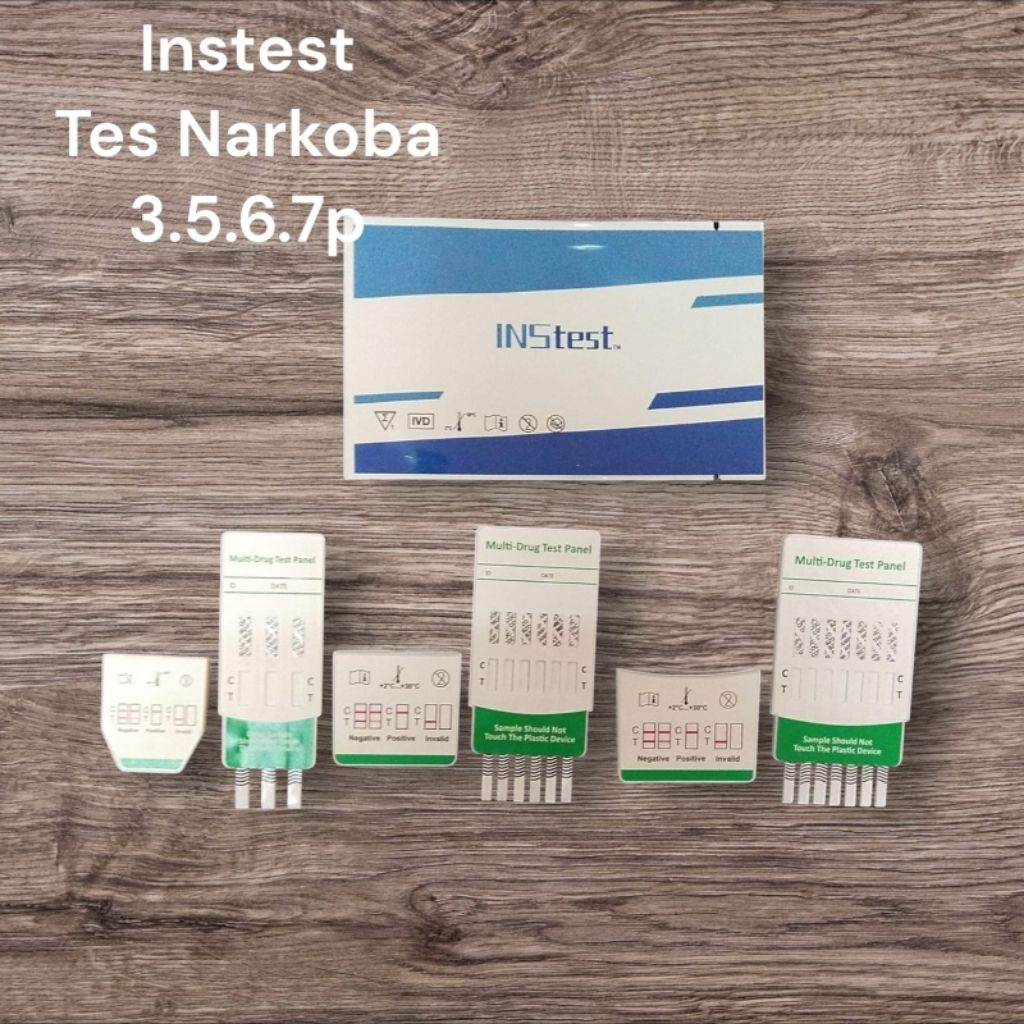 INStest Tes Narkoba 7 Parameter Rapid Test Multi Drug Panel