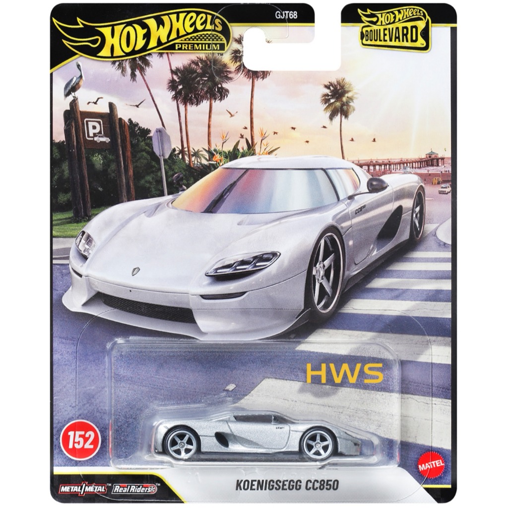 HOT WHEELS KOENIGSEGG CC850 BOULEVARD PREMIUM GJT H