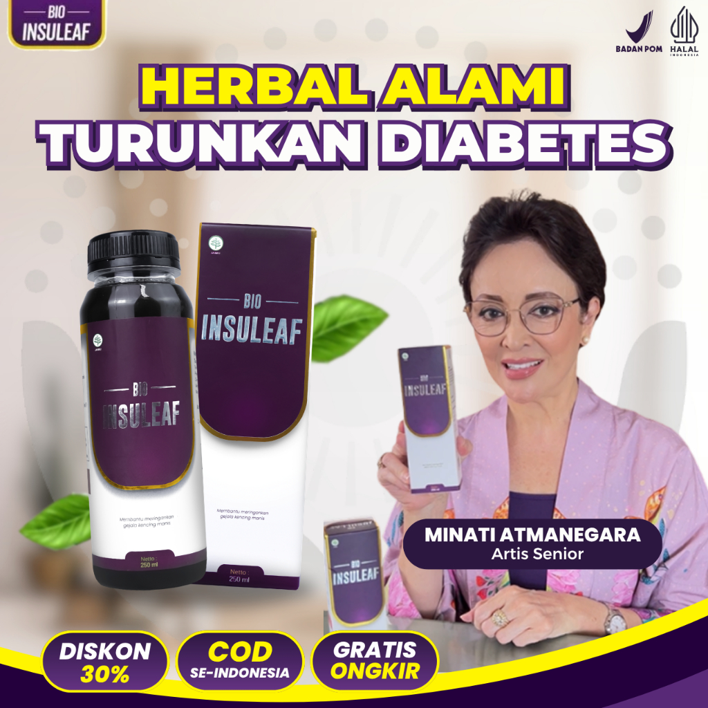Bio Insuleaf Herbal Kencing Manis Original