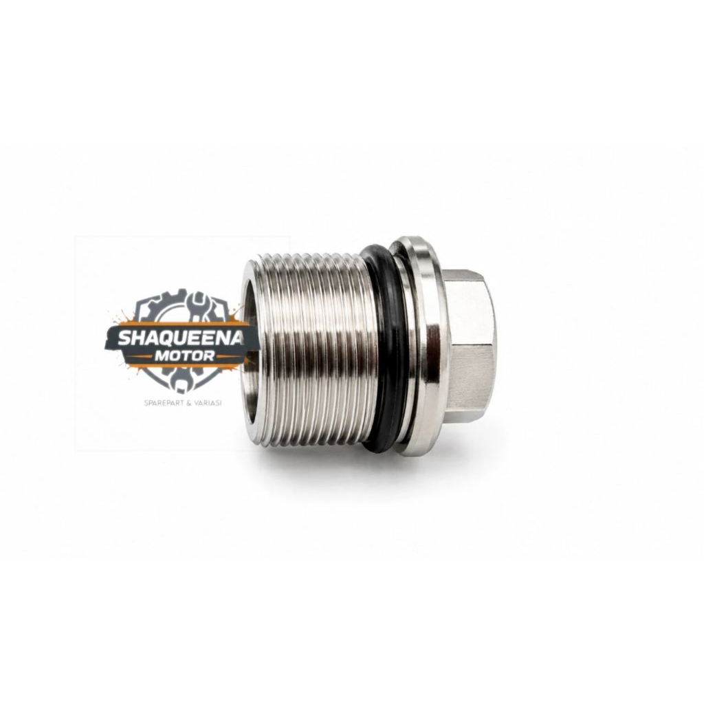 1Pcs Baut Tutup Shock Depan Megapro Tiger CB150R Verza Model Krom