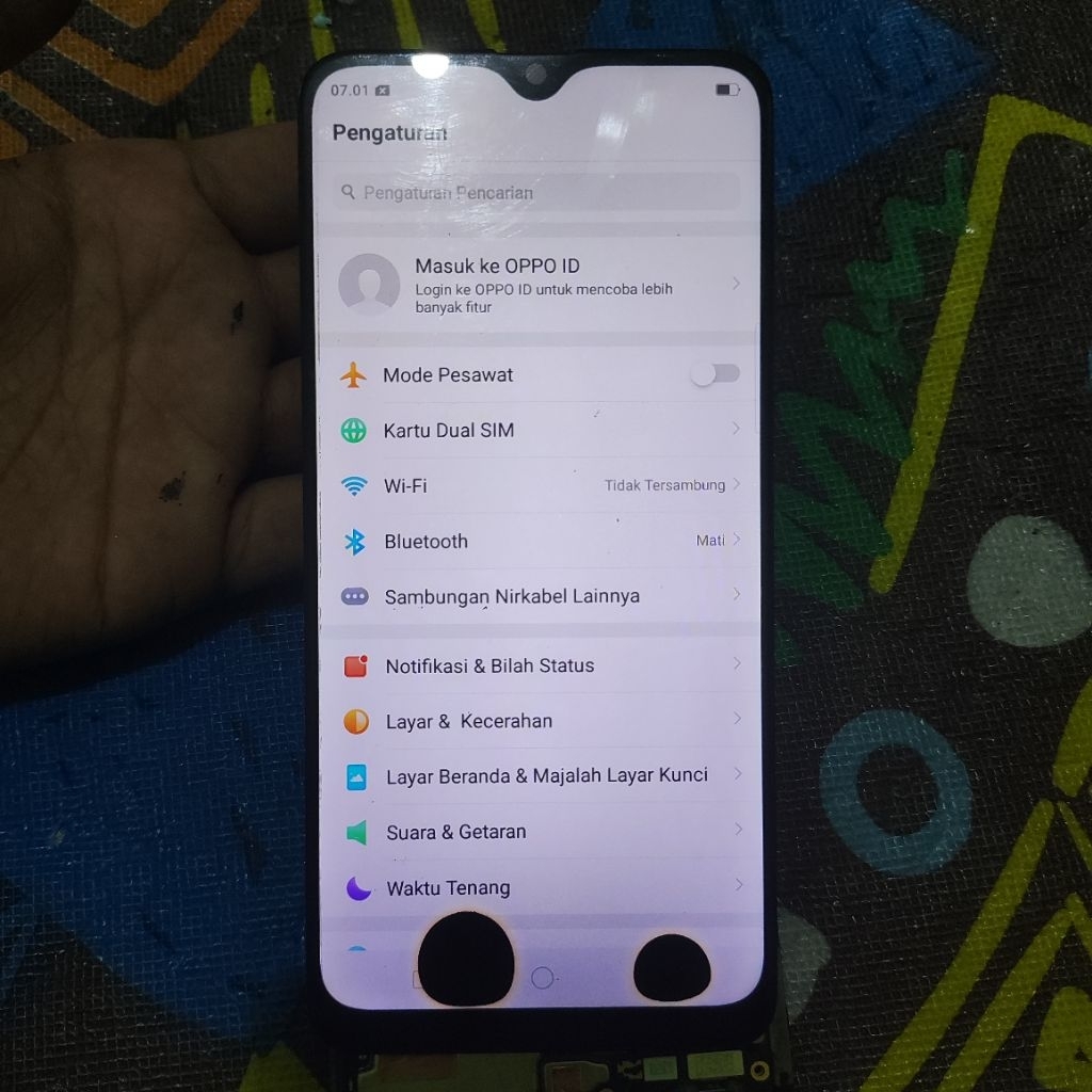 LCD OPPO A5S ORIGINAL COPOTAN