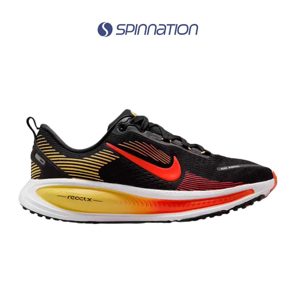 Sepatu Running Pria Nike Vomero 18 Black Orange Original Premium