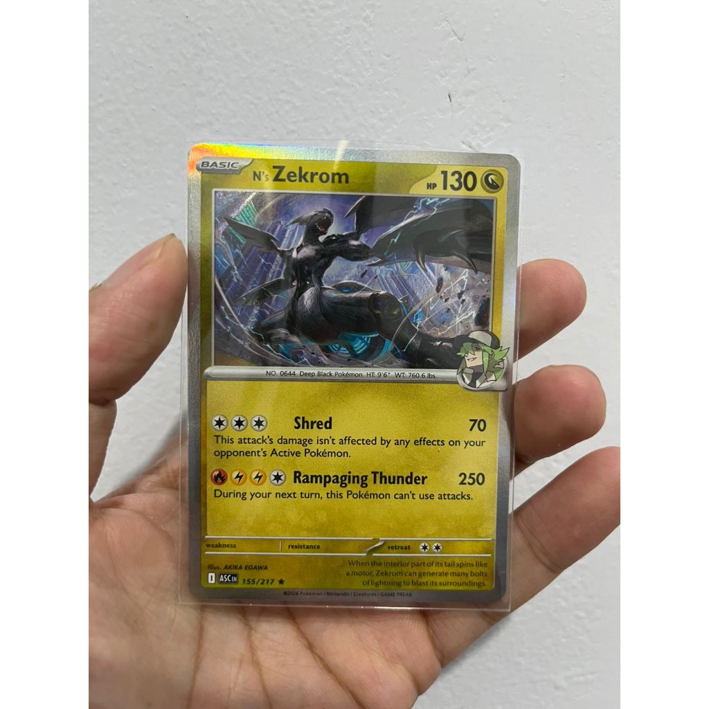 Kartu Pokemon TCG English | Zekrom & Reshiram