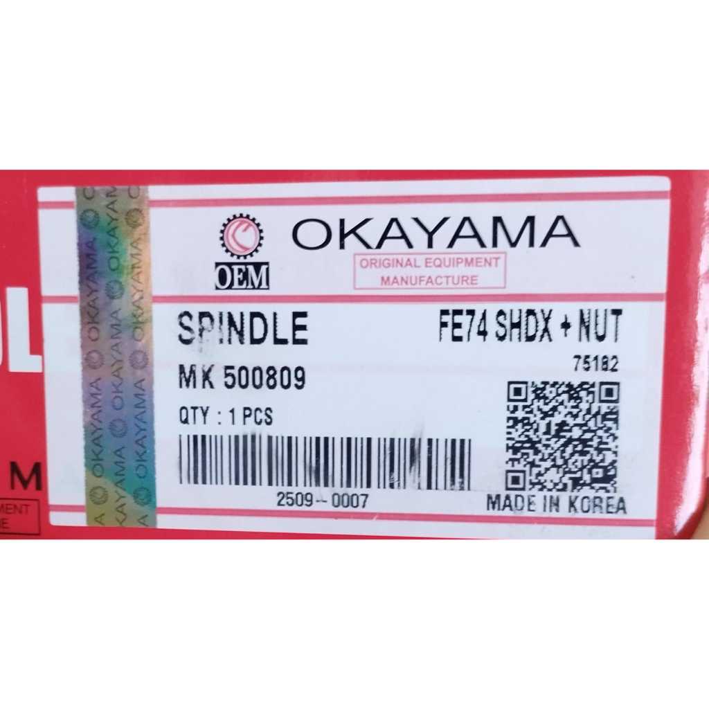 PUCUK REBUNG GARDAN MIT.TURBO-HDX MERK OKAYAM MK-500809
