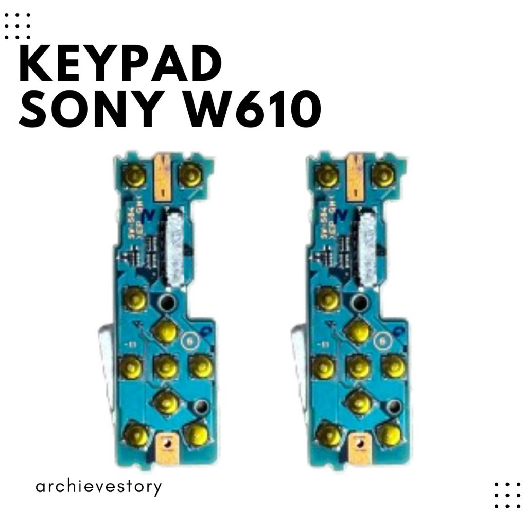 tombol keypad sony dsc w610 sparepart digicam