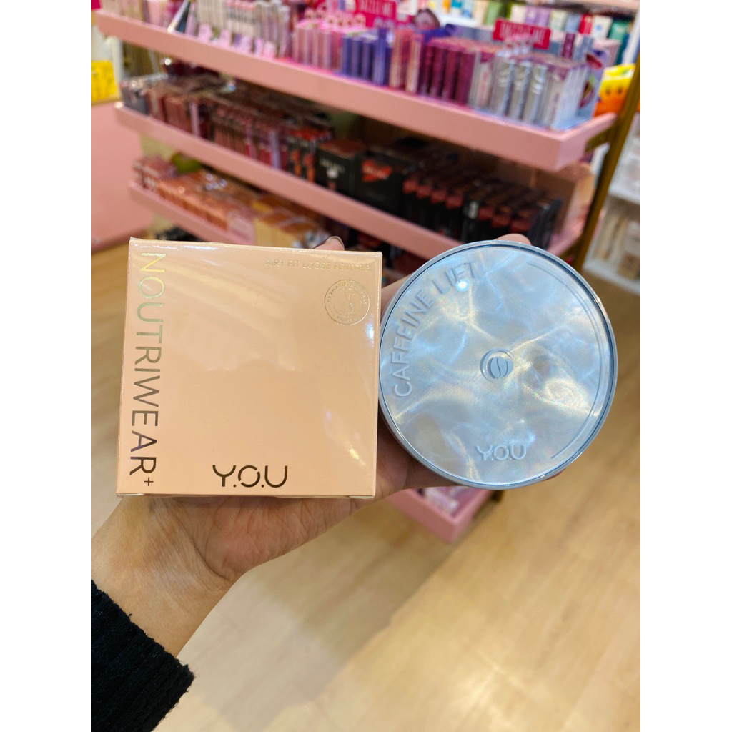 YOU 1 paket Cushion & bedak tabur termurah
