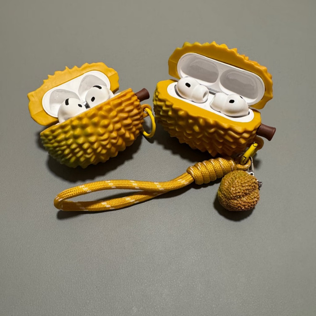 Simulated Durian Suitable for AirPods Pro3 Protective Case AirPods S4 Apple Earphone Cover 3rd Gener