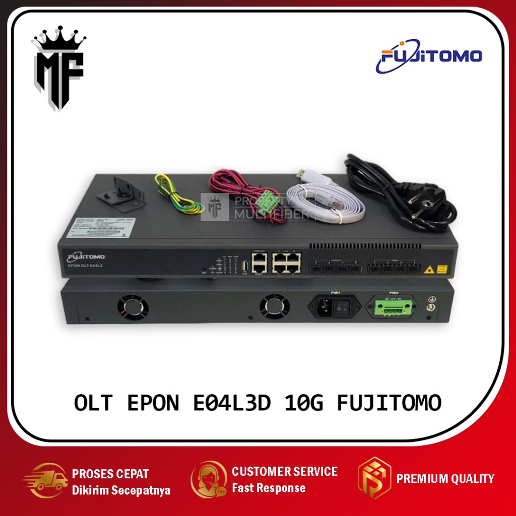 OLT EPON E04L3D 10G FUJITOMO