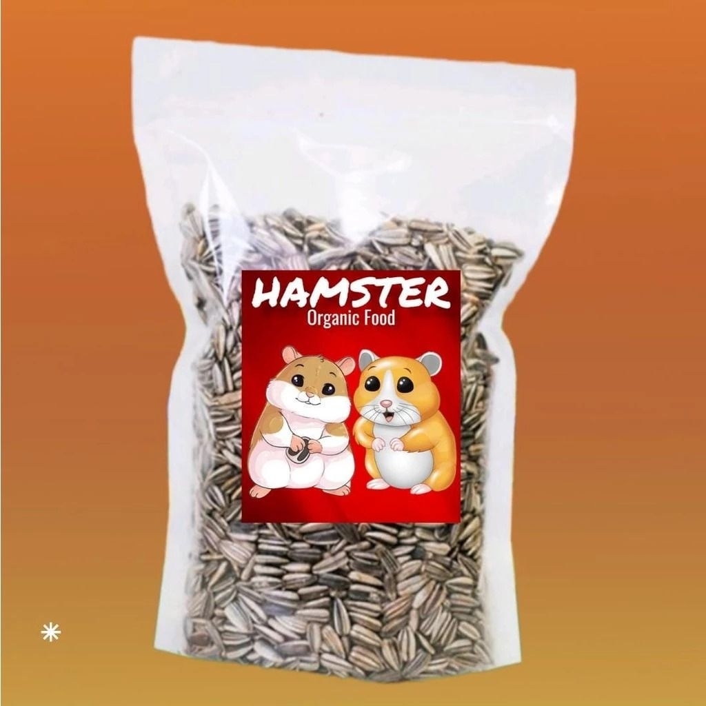 KWACI POUCH - Makanan Hamster Camilan Hamster Kwaci Kuaci Hitam Biji Bunga Matahari