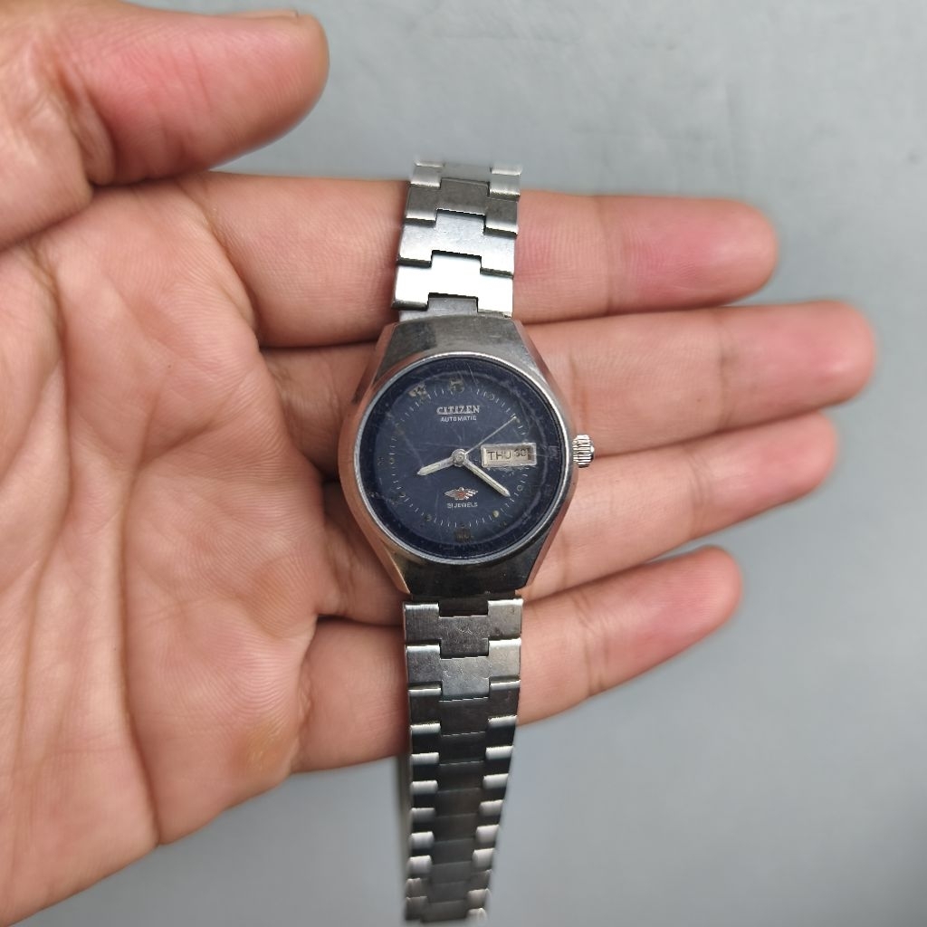 JAM TANGAN CITIZEN EAGLE 7 21 JEWELS AUTOMATIC MANUAL BEKAS SECOND