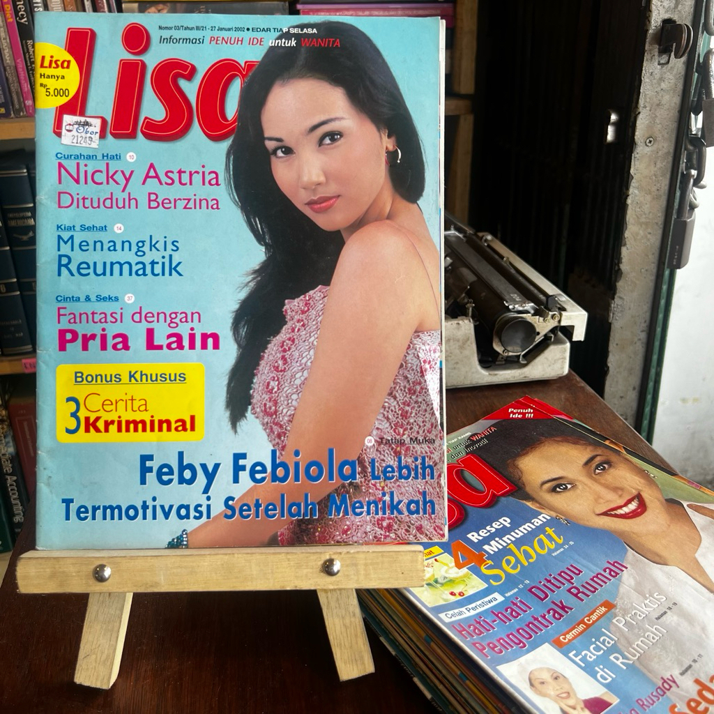 Majalah Lisa Tahun 2002 - 2003