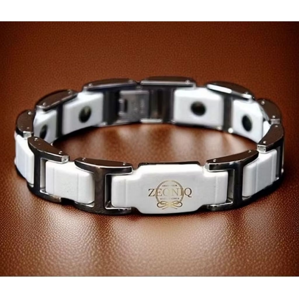 Gelang Kesehatan Zeoniq Germanium Asli Korea - Batu Gwisamunsok Gelang Terapi Kesehatan