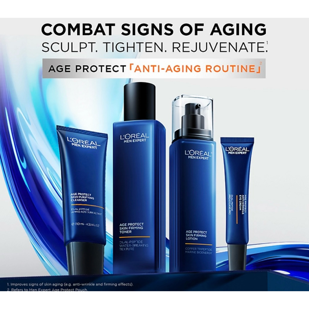 Loreal Men Expert Age Protect Anti - Aging Routine