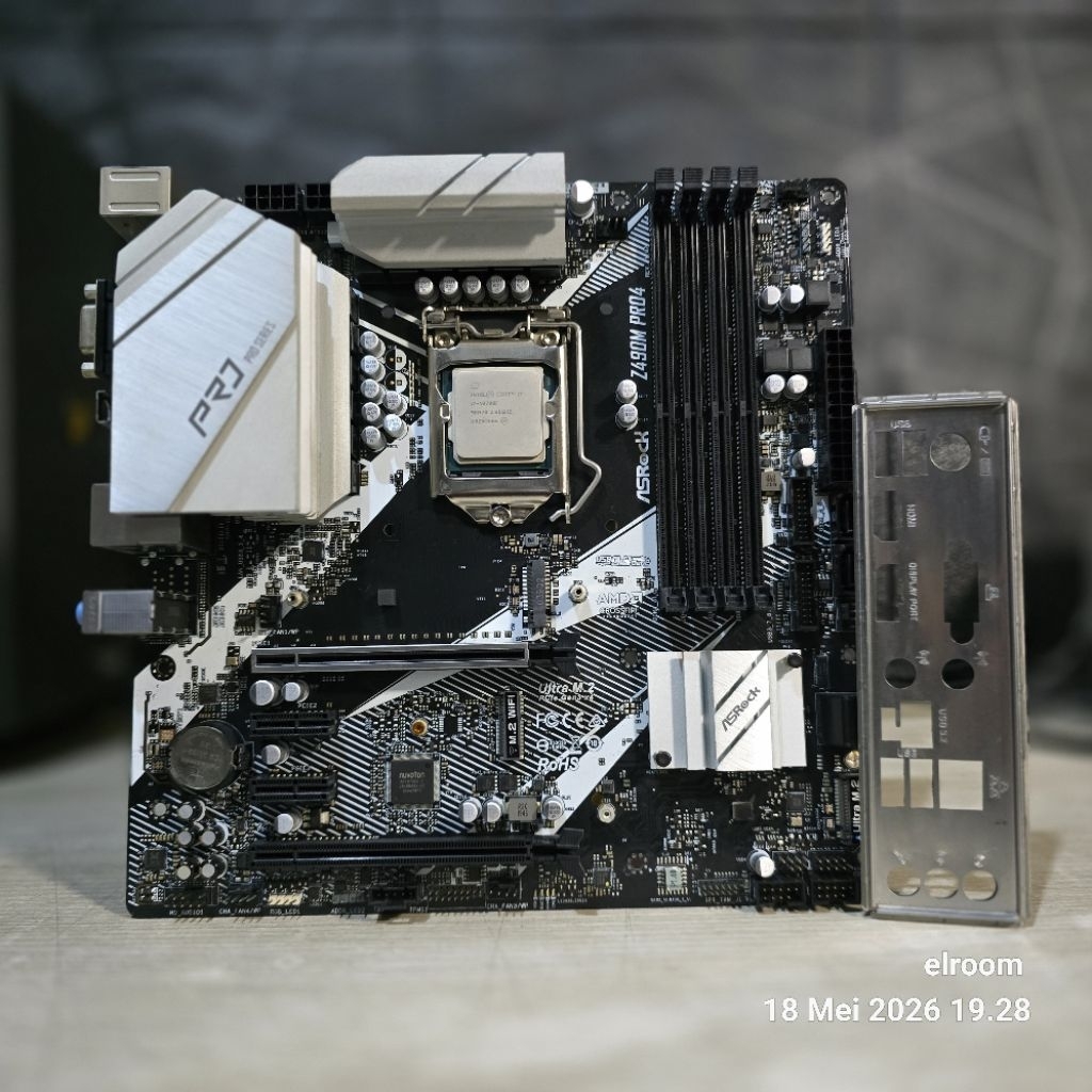 MOTHERBOARD Z490M Z490 INTEL SOCKET LGA 1200 GEN 10 DDR4