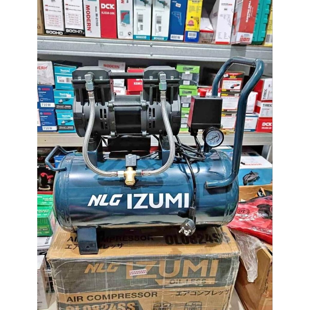 KOMPRESOR LISTRIK IZUMI 1 HP SILENT OILES