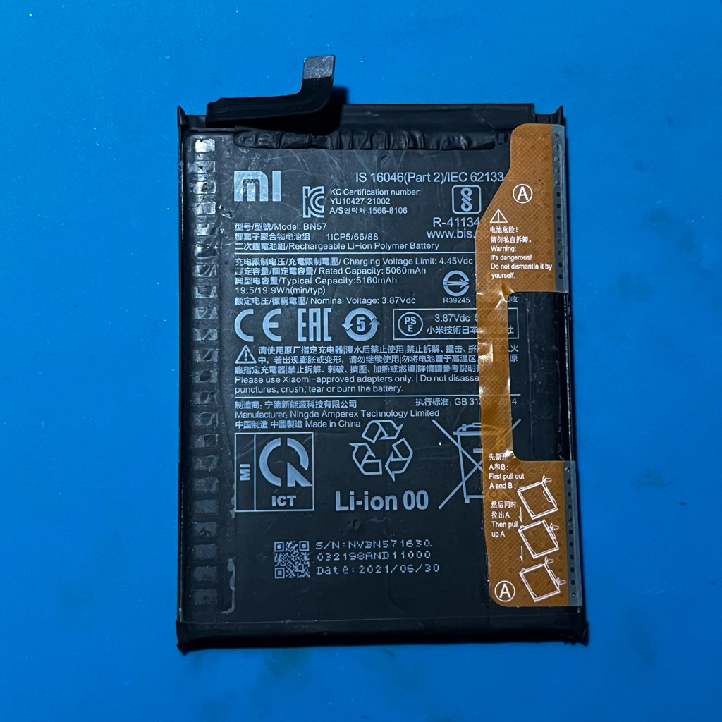 Baterai P0co X3 pro copotan original/BN57