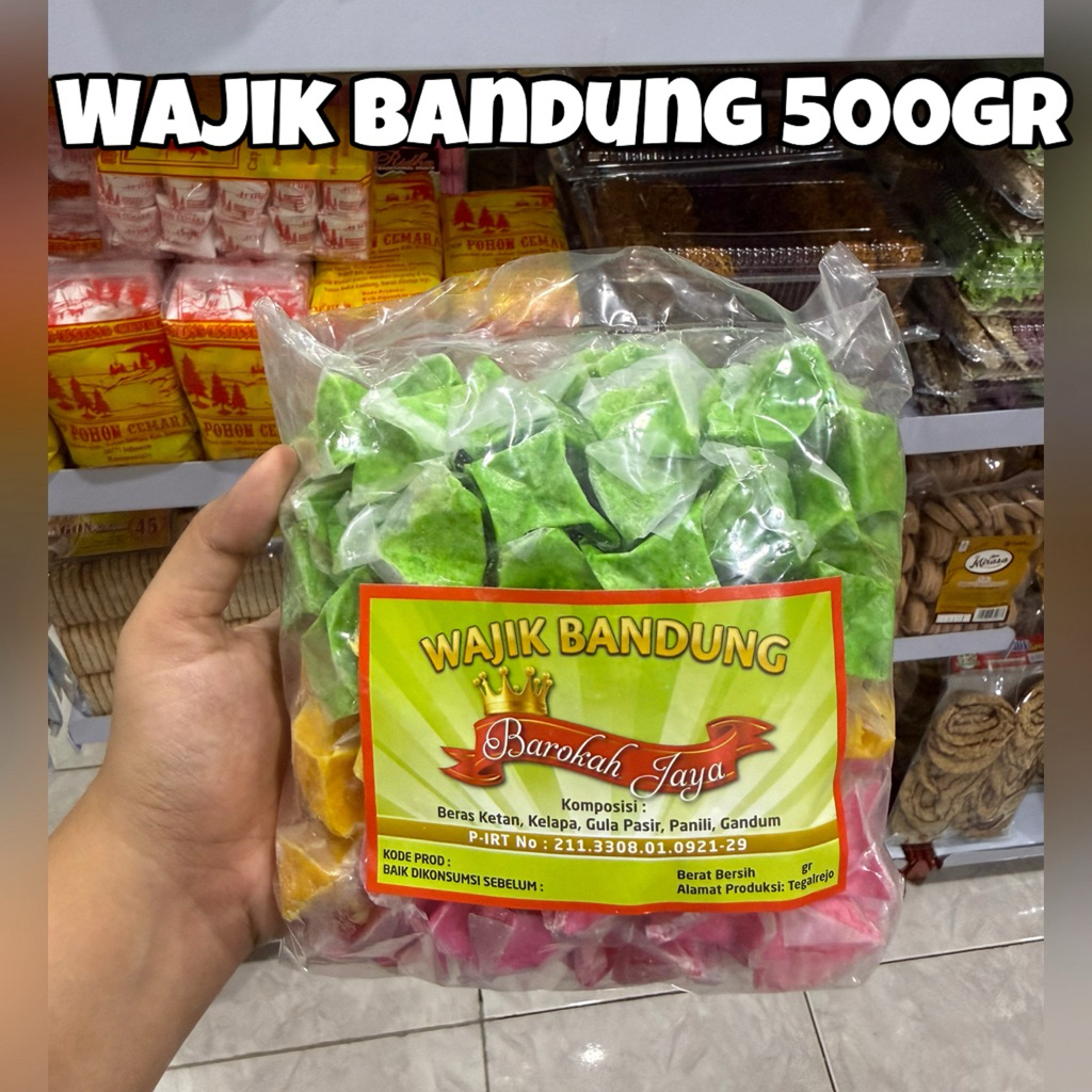 WAJIK BANDUNG KELAPA Oven500gr