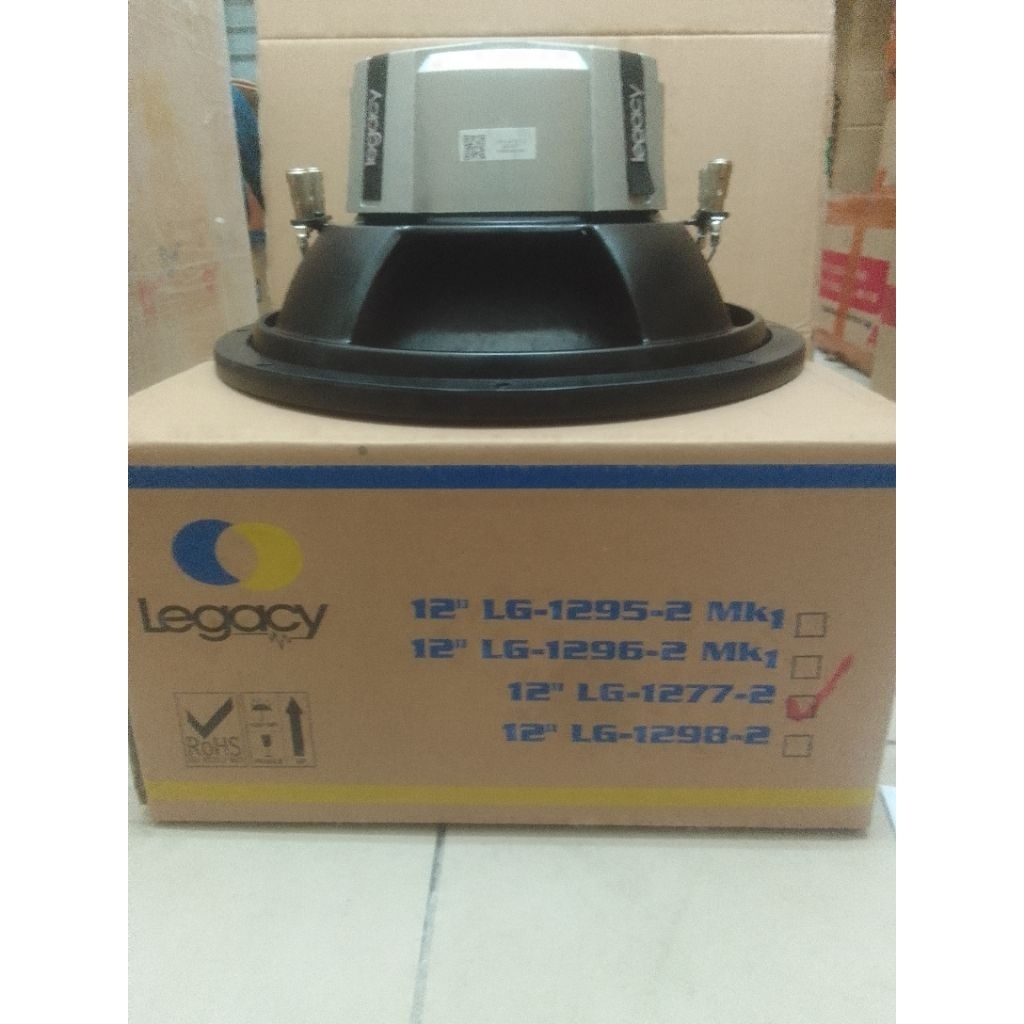 SPEAKER SUBWOOFER LEGACY 12" LG-1277-2 ACR LEGACY DOUBLE COIL