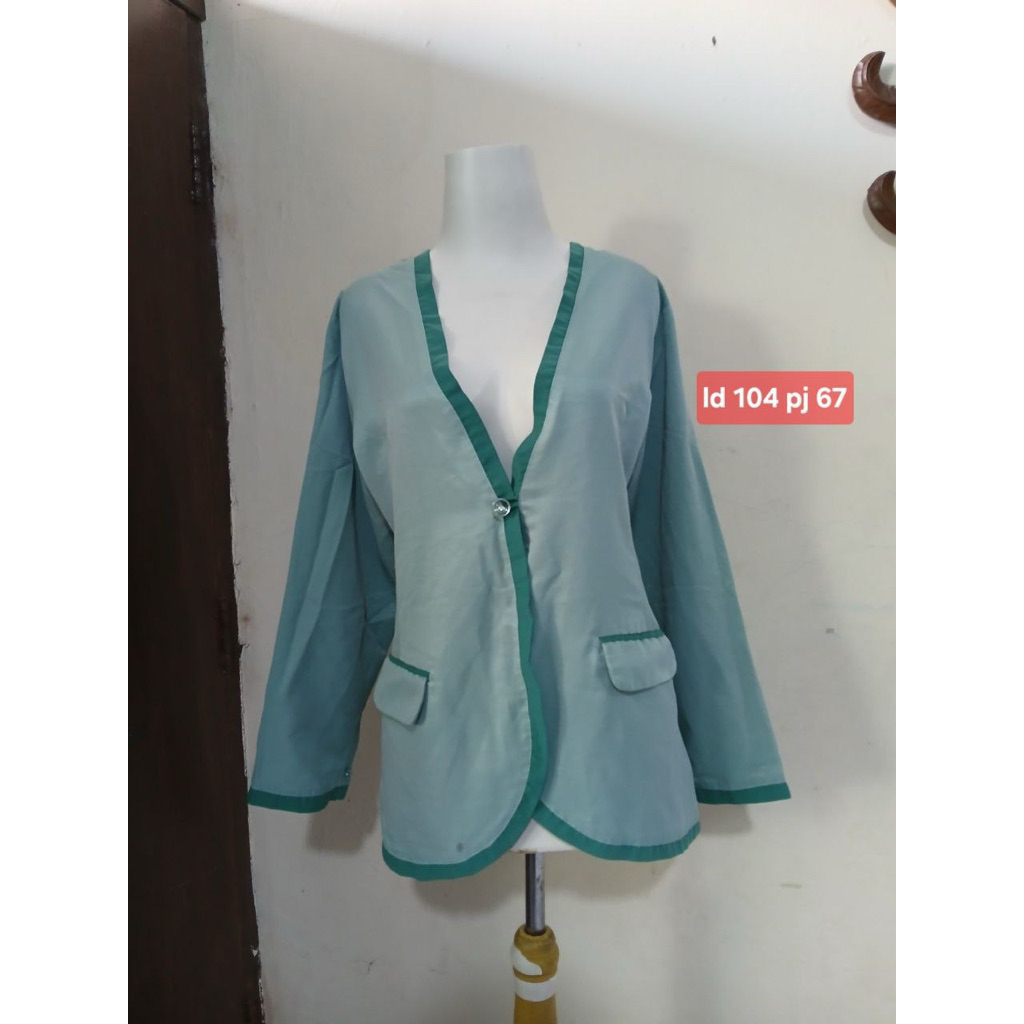 blazer two tone