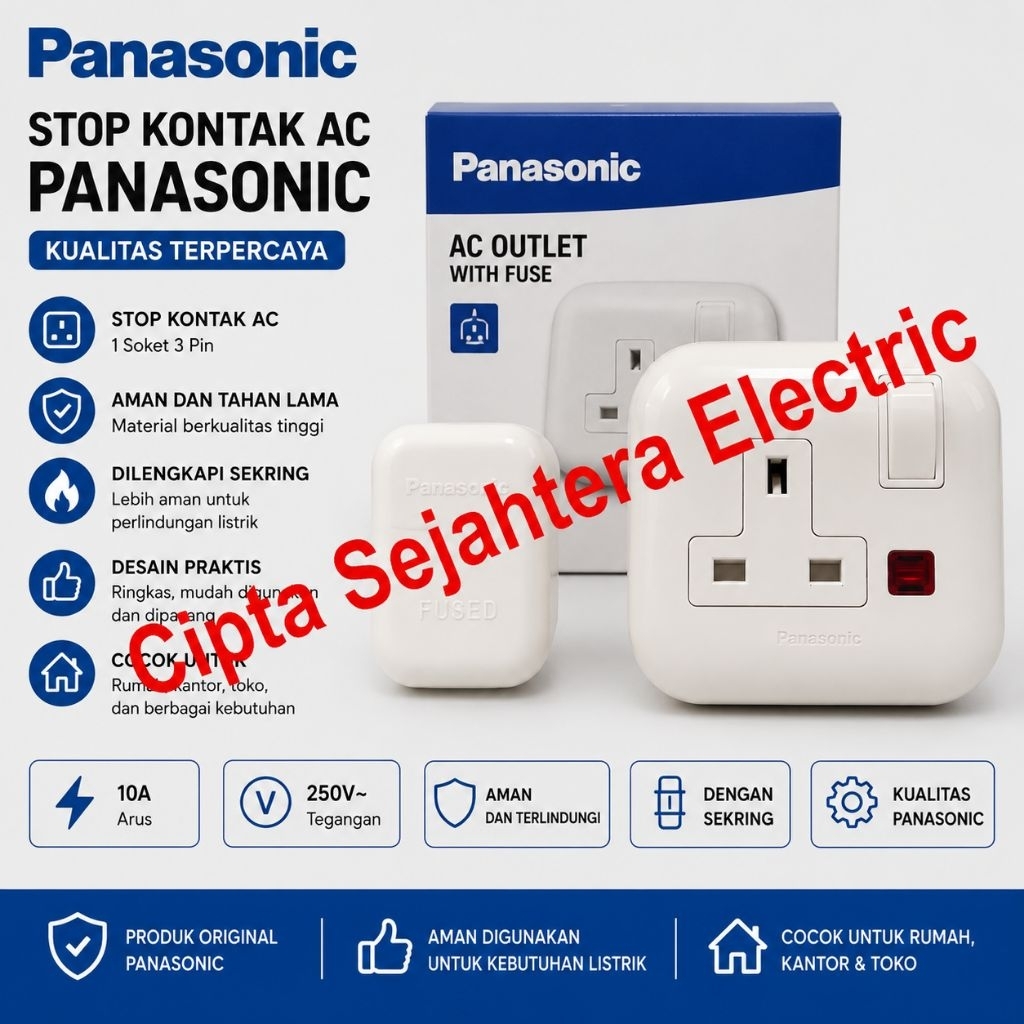 Stop Kontak AC Panasonic