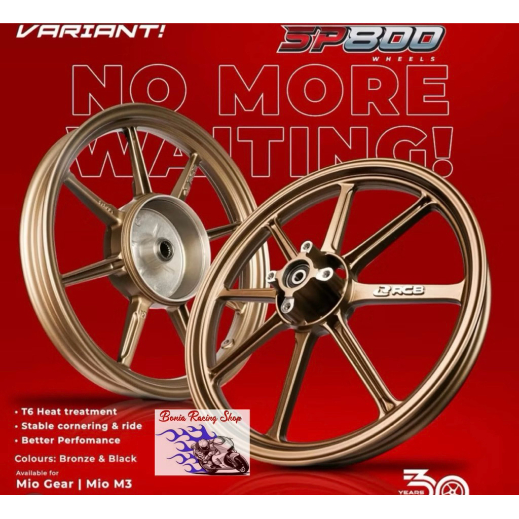 Velg RCB Racing Boy Sp800 Mio 125 / Mio M3 / Fino 125 / Xride 125 Original