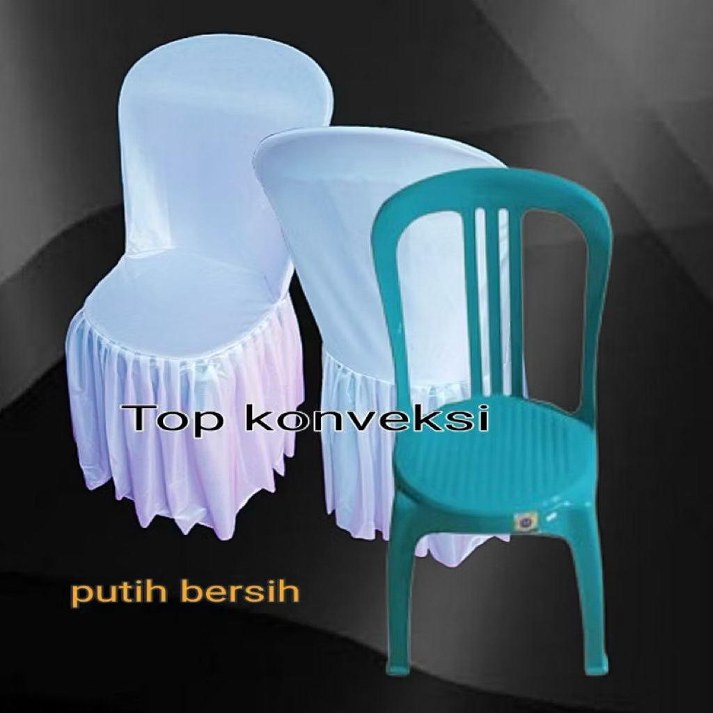 SARUNG KURSI NAPOLLY 101 POLOS / SARUNG KURSI NAPOLI BULAT / SARUNG KURSI PLASTIK