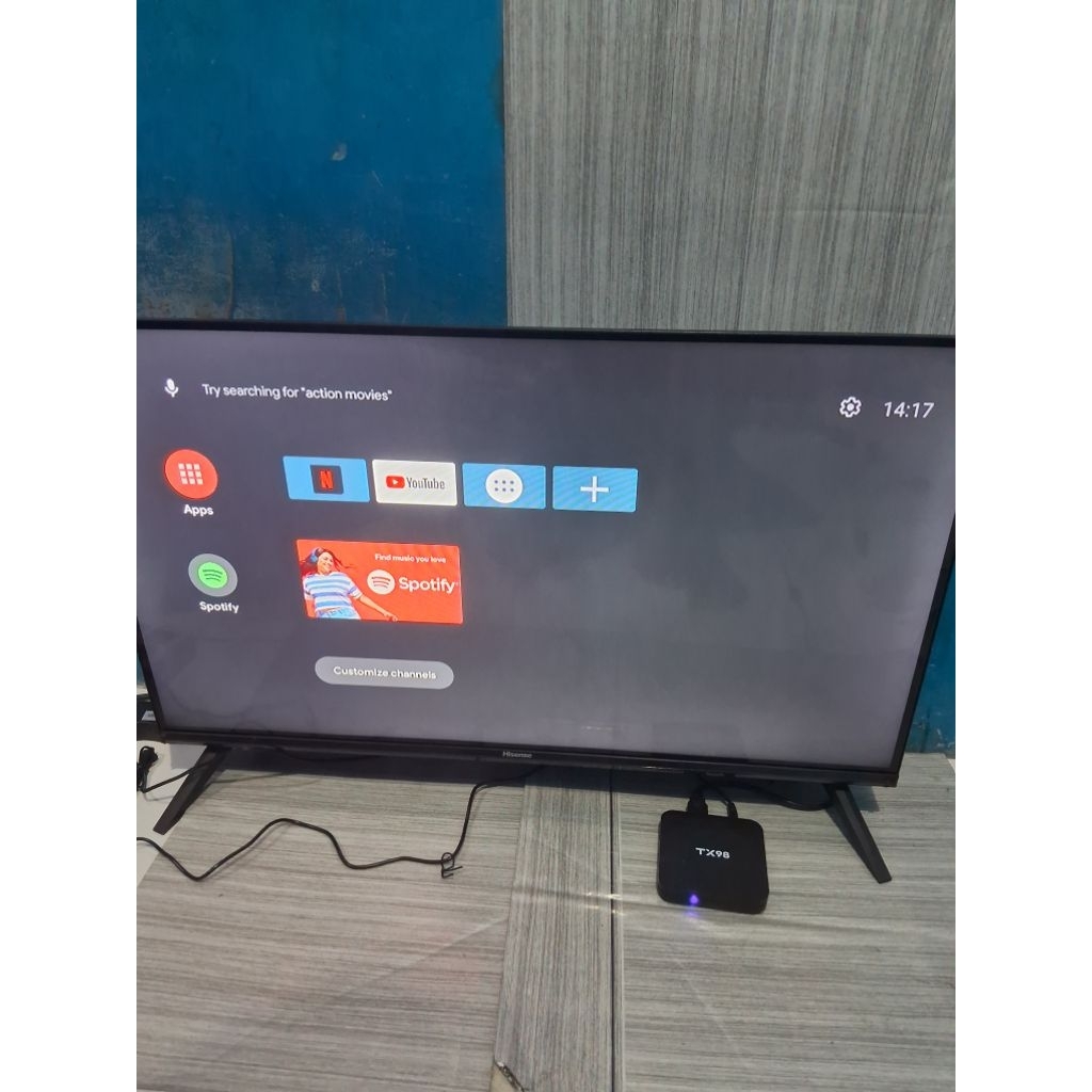 STB Android TV Box TX98 RAM 16GB ROM 256GB Support 5G WiFi & Bluetooth bekas berkualitas bosku
