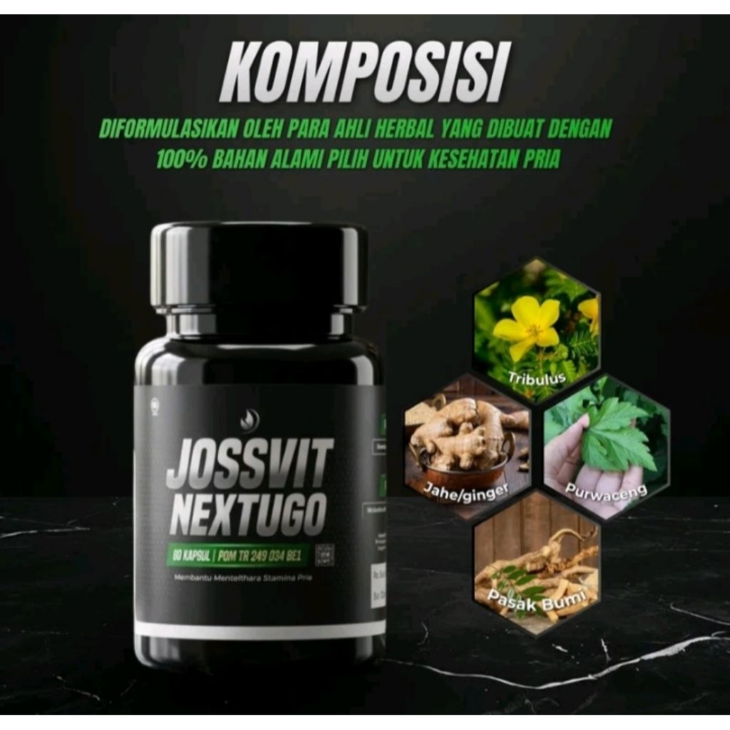 Terlaris JossVit Herbal Supplement – Jaga Stamina