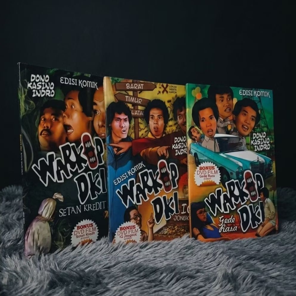 Buku Komik Warkop DKI : Setan Kredit+Cd (special price)