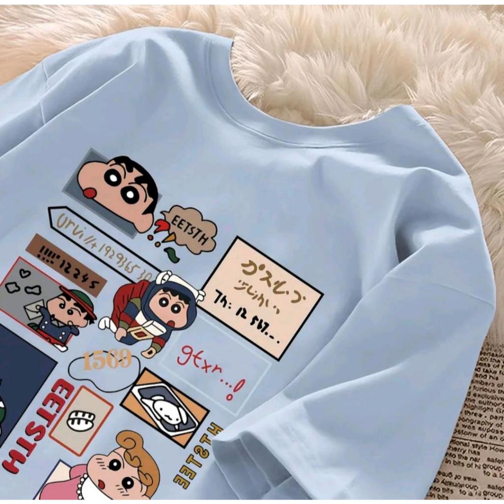 Tshirt Sinchan Kaos Fashion SS552026