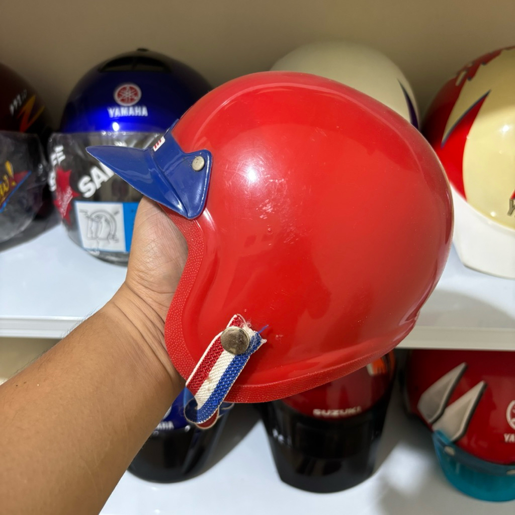 HELM LAWAS, JADUL, KLASIK KIWI BMX ANAK ORIGINAL
