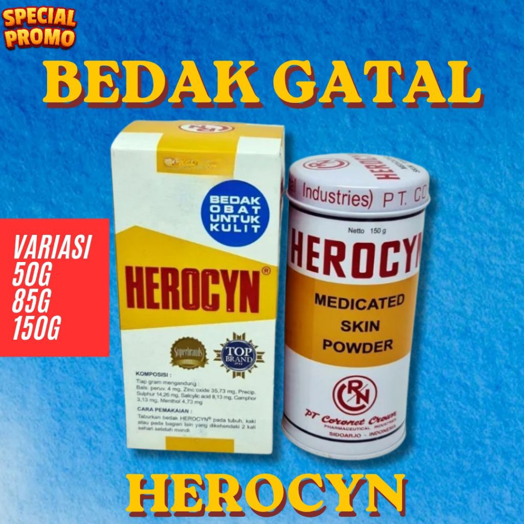 HEROCYN BEDAK TABUR UNTUK GATAL AMPUH ORIGINAL 100%