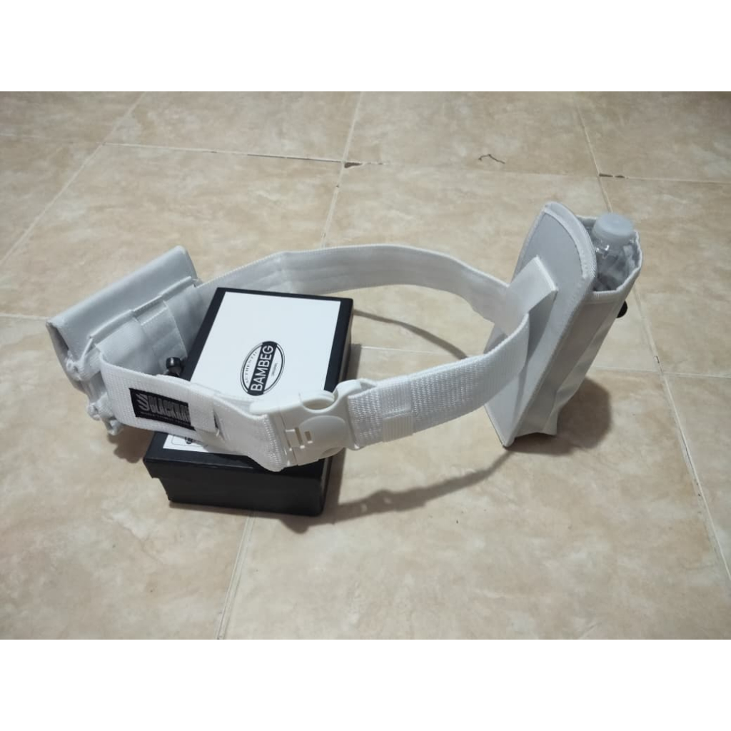 kopel putih tactical / kopel putih polos / kopel provos isi 2