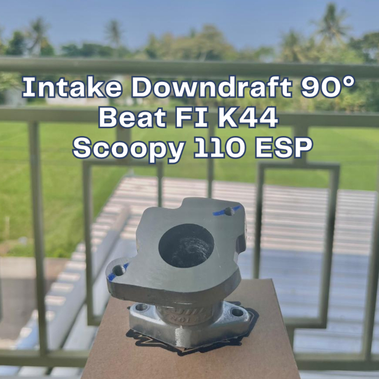 Intake Downdraft 66° Beat FI K44 Scoopy 110 ESP