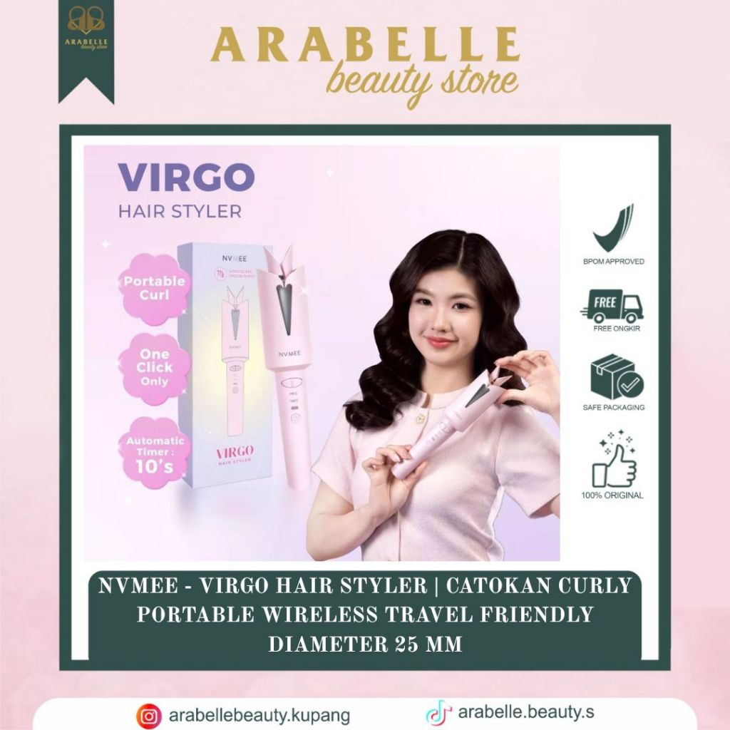 NVMEE - Virgo Hair Styler | Catokan Curly Portable