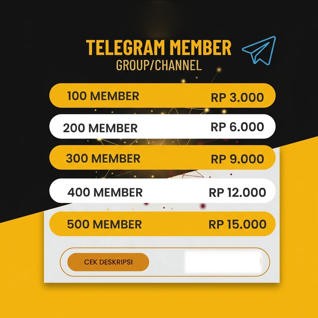 Member Telegram Permanen Aman Dan Aktif BERGARANSI