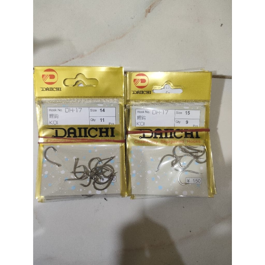 kail pancing daichi dh 17 no 14 15 untuk galatama lele