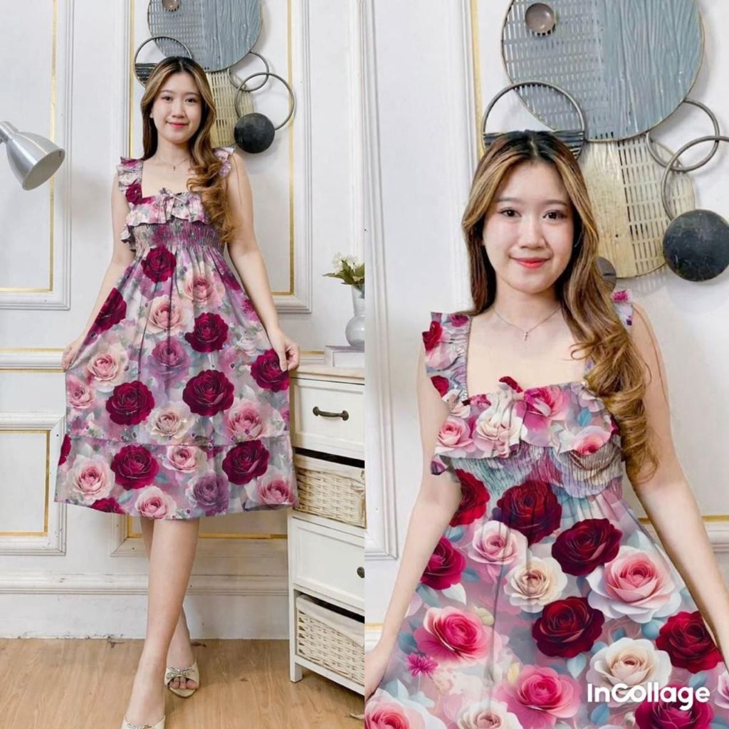 Daster Alya / daster tali satu / daster solehot / daster bali / baju tidur