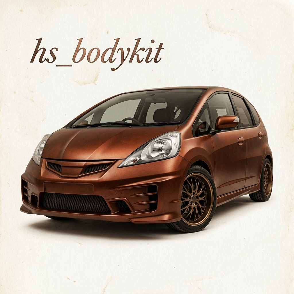 bodykit jazz ge8 body kit jazz ge8 mugen rs