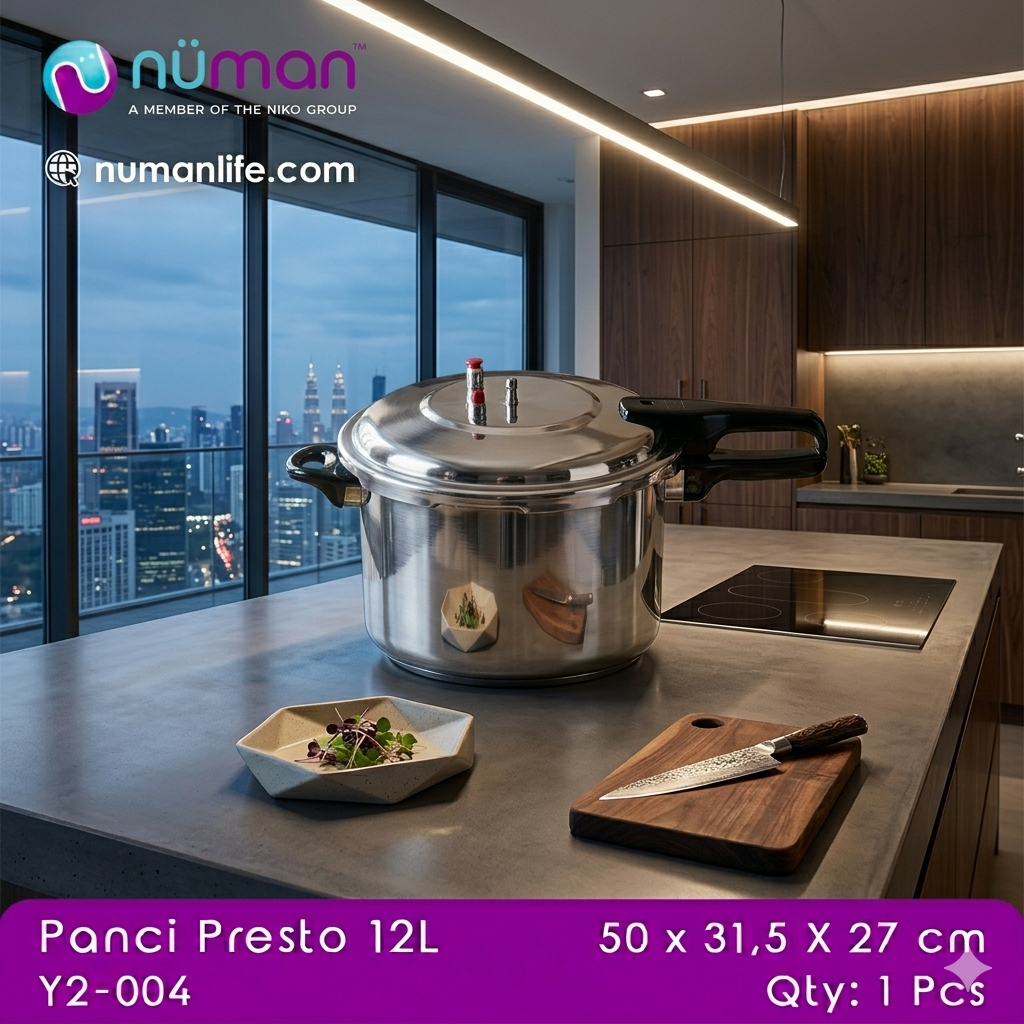 HOT ITEM  CHEF ARNOLD X NUMAN PRESTO PANCI 12 LITER STEAMER Y2-004 KUKUSAN MURAH