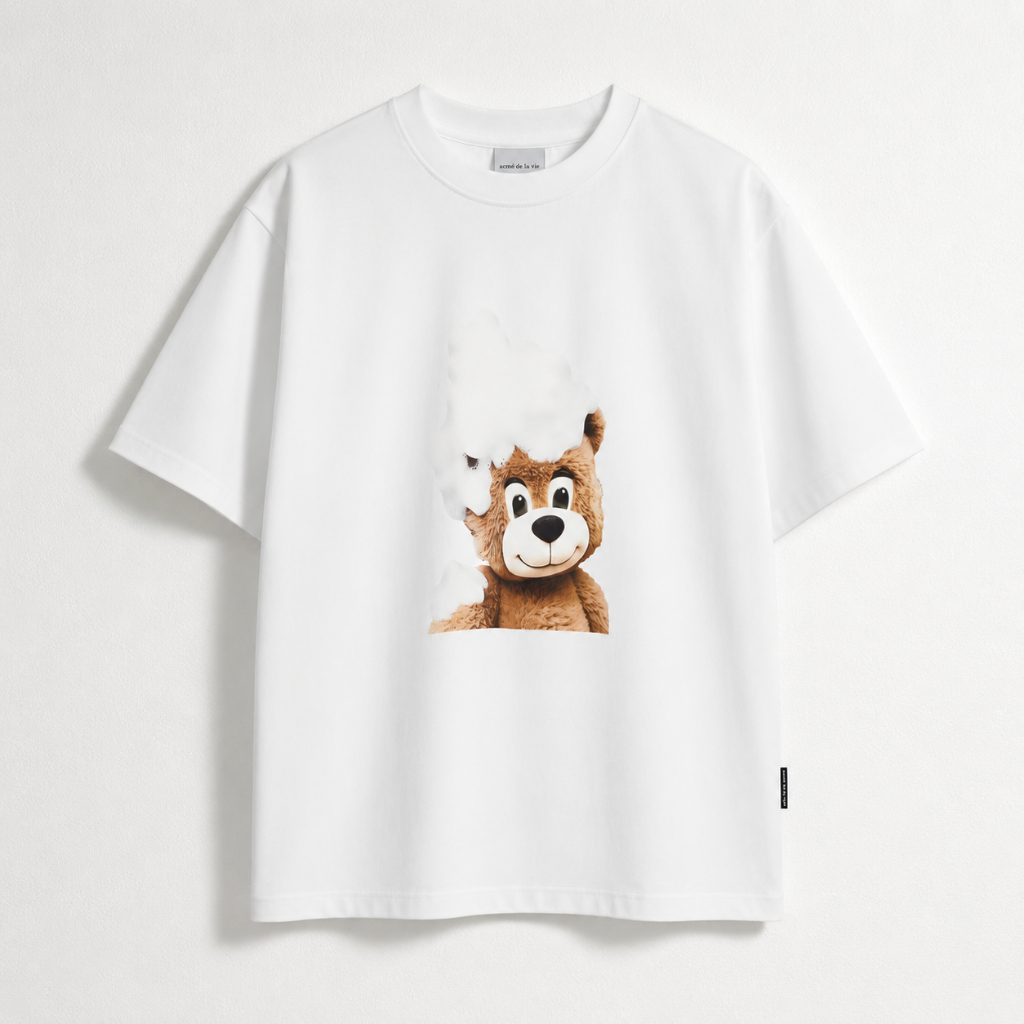 Kaos ADLV BABY BEAR BUBBLE BATH WHITE TSHIRT 100% ORIGINAL