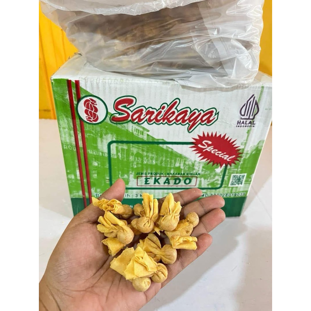 Ekado Kering Rasa Udang Ayam 250gram