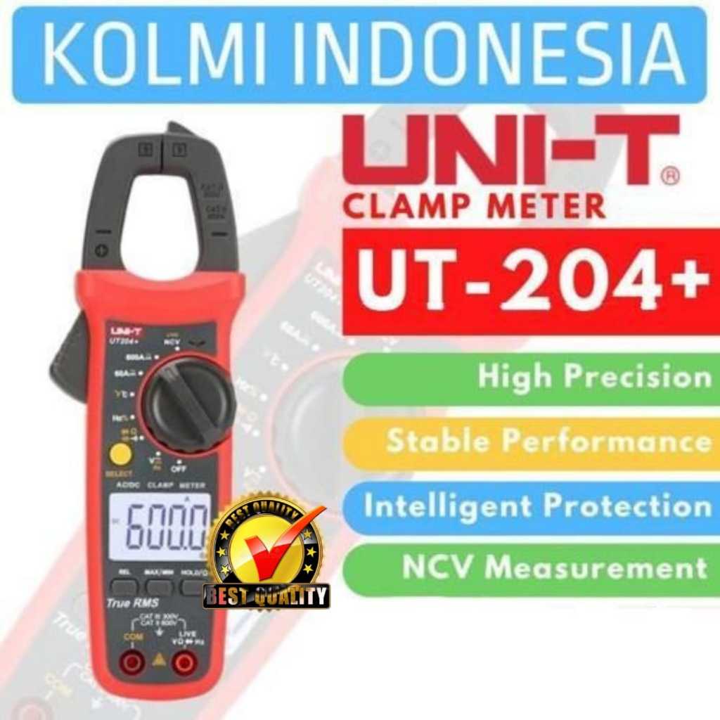 UNI-T Digital Clamp Meter Tang Ampere UT204+